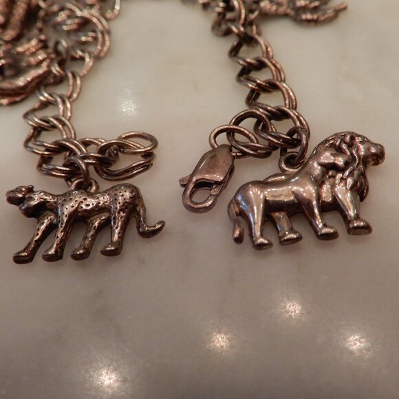 Vintage Kabana Silver Noah's Ark Bracelet - Picture 5 of 6